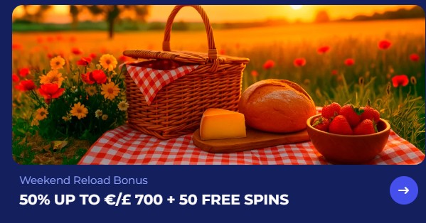 Weekend Reload Bonus 50% bis 700€